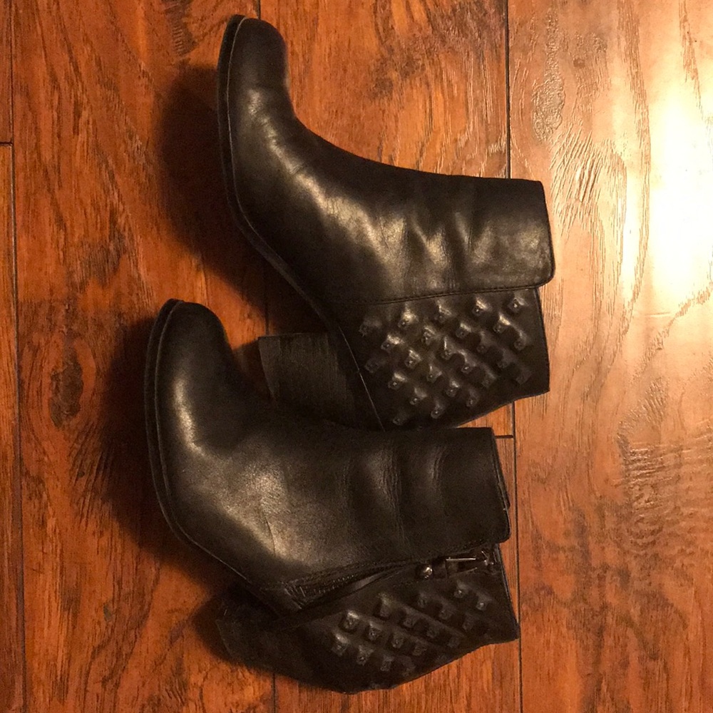 Black ankle boots